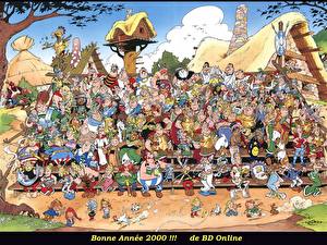 デスクトップの壁紙、、Asterix &amp; Obelix、