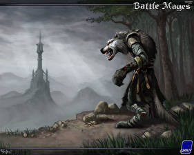 Bakgrundsbilder på skrivbordet Battle Mages spel