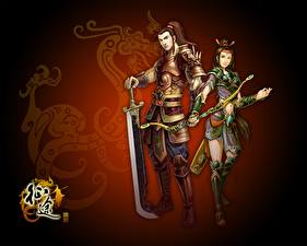 Bakgrundsbilder på skrivbordet ZhengTu Online spel