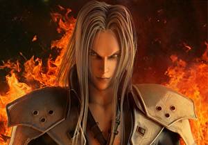 Papel de Parede Desktop Final Fantasy Final Fantasy VII: Crisis Core videojogo