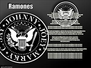 Bakgrundsbilder på skrivbordet The Ramones Musik