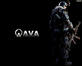 Bureaubladachtergronden Alliance of Valiant Arms videogames