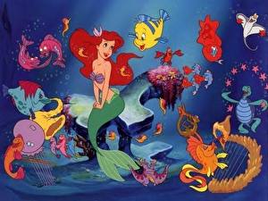 Hintergrundbilder Disney Arielle, die Meerjungfrau