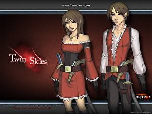 Pictures Twin Skies vdeo game