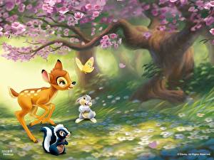 Sfondi desktop Disney Bambi cartone animato