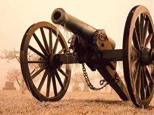 Photo Military vehicle Cannon