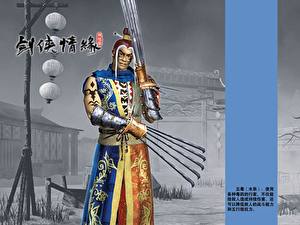 Bakgrundsbilder på skrivbordet The Legend of Swordman spel