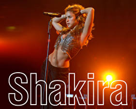 Bureaubladachtergronden Shakira