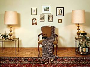 Wallpapers Interior Chairs Wall Lamp