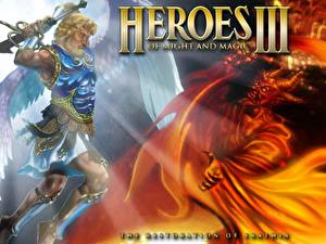Bakgrundsbilder på skrivbordet Heroes of Might and Magic Heroes III dataspel