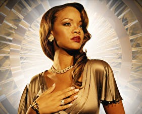 Papel de Parede Desktop Rihanna Música