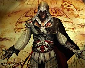 Bakgrundsbilder på skrivbordet Assassin's Creed Assassin's Creed 2 Datorspel