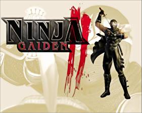Bureaubladachtergronden Ninja - computerspel