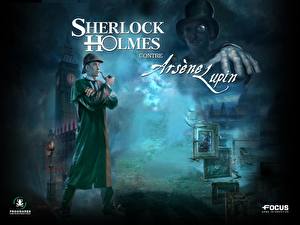 Bureaubladachtergronden Sherlock Holmes - Games Computerspellen