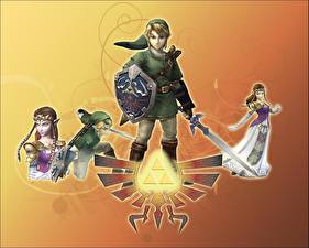 Bakgrundsbilder på skrivbordet The Legend of Zelda