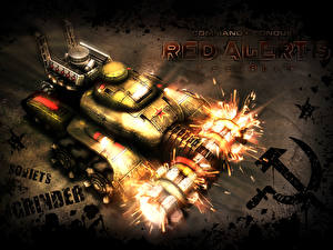 Bakgrundsbilder på skrivbordet Command &amp; Conquer Command &amp; Conquer Red Alert 3 dataspel