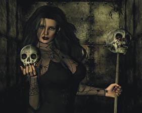 Bilder Gotische Fantasy Mädchens