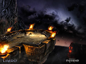 Bakgrundsbilder på skrivbordet Dante's Inferno