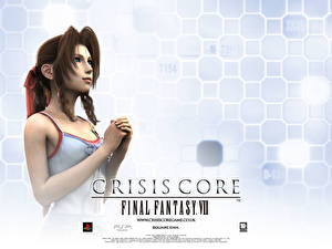Bureaubladachtergronden Final Fantasy Final Fantasy VII: Crisis Core Computerspellen