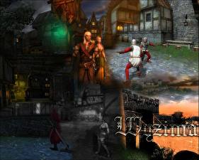 Bureaubladachtergronden The Witcher Computerspellen