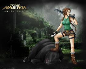 Papel de Parede Desktop Tomb Raider Tomb Raider Anniversary