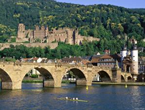 Picture Bridge Castle Germany Cities