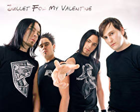 Bakgrundsbilder på skrivbordet Bullet for my Valentine Musik
