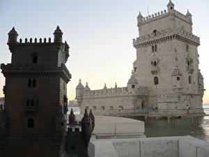 Tapety na pulpit Zamek Portugalia Miasta