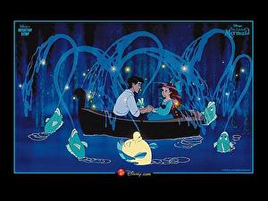 Bureaubladachtergronden Disney De kleine zeemeermin Cartoons