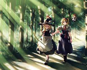 Photo Touhou Collection Witch Anime