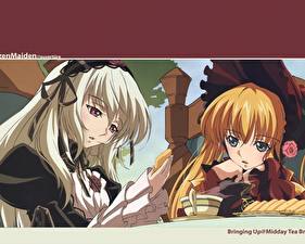 Bakgrundsbilder på skrivbordet Rozen Maiden Anime