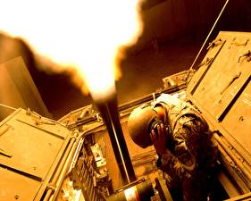 Picture Soldier Firing military