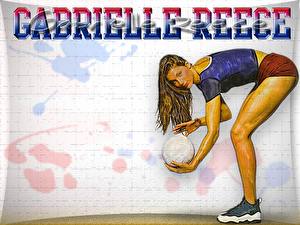 Desktop wallpapers Gabrielle Reece Celebrities