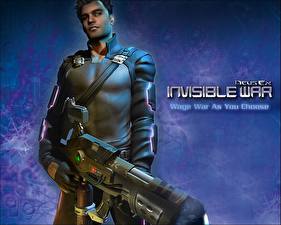 Bureaubladachtergronden Deus Ex Deus Ex: Invisible War Computerspellen