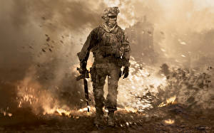 Wallpaper Call of Duty Call of Duty 4: Modern Warfare Games