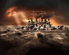 Bureaubladachtergronden Navy Field computerspel