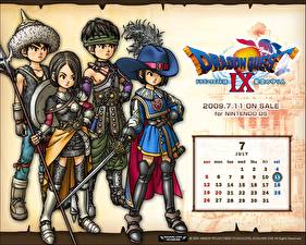 Bureaubladachtergronden Dragon Quest videogames