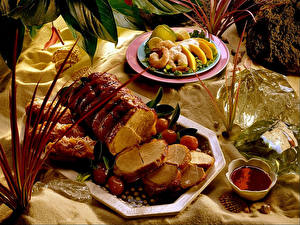 Wallpapers The second dishes Meat products Ham Food