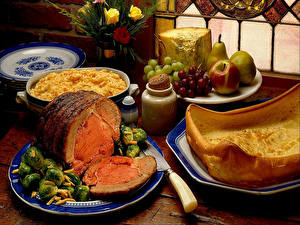 Картинки Мясные продукты Вторые блюда Ветчина Еда