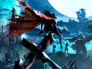 Hintergrundbilder Final Fantasy Final Fantasy VII: Dirge of Cerberus Spiele
