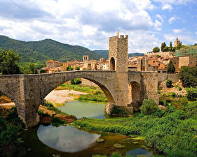 Bilder Burg Spanien Städte