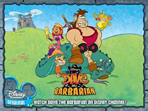 Wallpapers Dave the Barbarian Cartoons