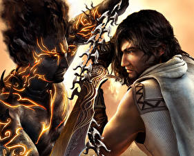Desktop hintergrundbilder Prince of Persia Prince of Persia: Rival Swords Spiele