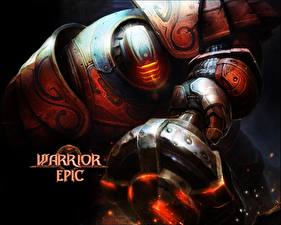 Wallpapers Warrior Epic Games