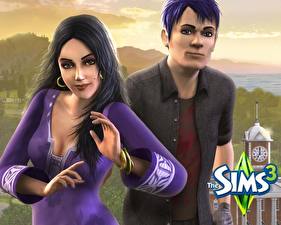 Papel de Parede Desktop The Sims videojogo