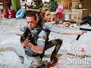 Wallpapers Mr. &amp; Mrs. Smith film