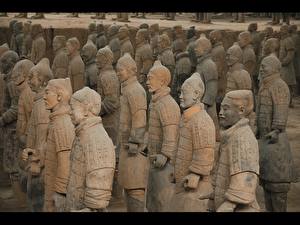 Hintergrundbilder Skulpturen China Städte