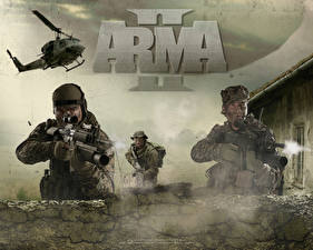 Bakgrunnsbilder ArmA Dataspill