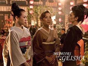 Bakgrundsbilder på skrivbordet En geishas memoarer Filmer