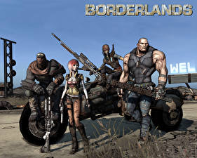 Bakgrundsbilder på skrivbordet Borderlands Datorspel